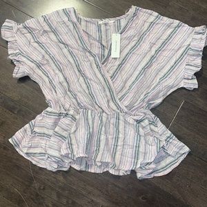 Francesca’s Peplum Top